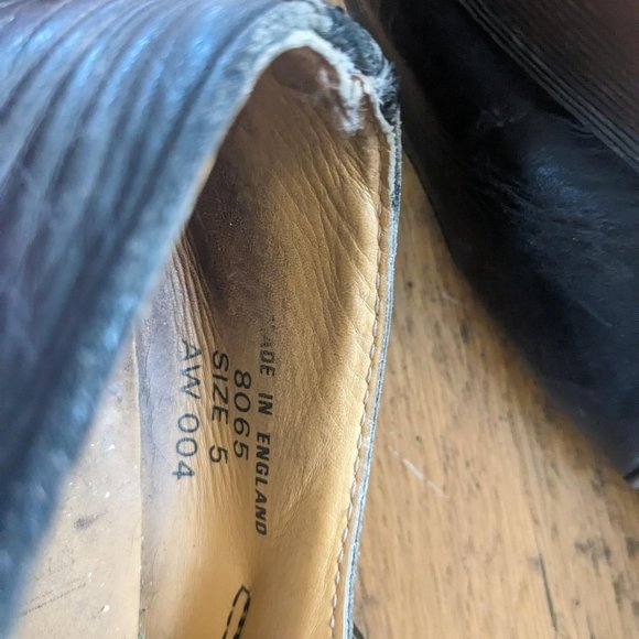 ❤️🔥FANTASTIC Vintage Leather & Fur Lined Hooded Bomber Jacket - Picture 5 of 6